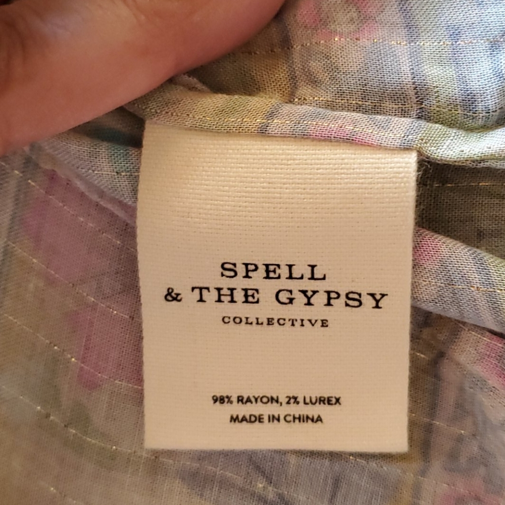 NWT Spell & the gypsy Oasis Kimono - Picture 6 of 11